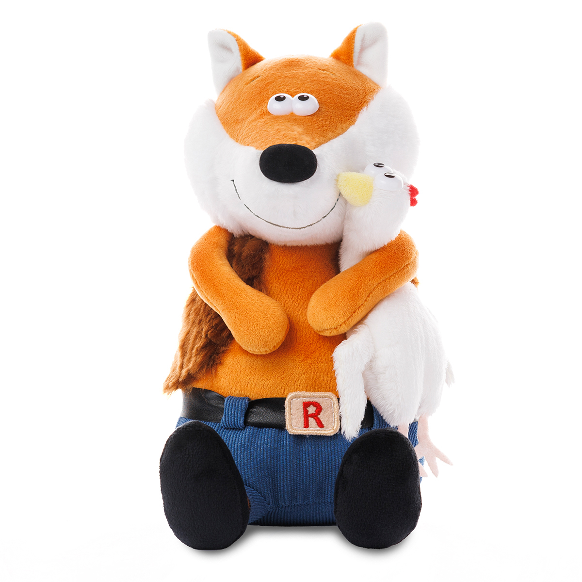 Игрушка Мягконабивная, Ловкий Лис и Курица, 24 см, в Коробке (MT-MRT-D04202307-24)